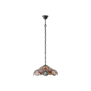 Endon 64325 - Luster na reťazi Tiffany SULLIVAN 1xE27/60W/230V priemer 40 cm 64325 vyobraziť