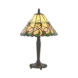 Endon 64195 - Stolová lampa Tiffany JAMELIA 1xE27/60W/230V priemer 31 cm 64195 vyobraziť