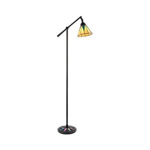 Endon 74355 - Stojacia lampa Tiffany DARK STAR 1xE14/40W/230V 74355 vyobraziť