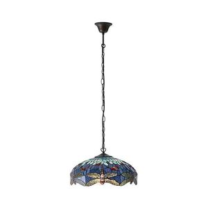 Endon 64080 - Luster na reťazi Tiffany DRAGONFLY 3xE27/60W/230V priemer 41 cm 64080 vyobraziť