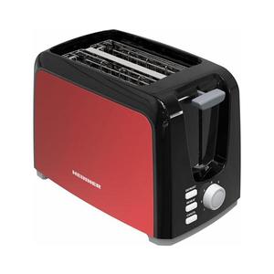 Heinner HTP-700BKRD - Hriankovač s dvoma otvormi 700W/230V červený/matný chróm HTP-700BKRD vyobraziť