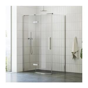 Ravak - Sprchový kút COOL 120x100 cm lesklý chróm 1xRK0257+1xRK0165 vyobraziť