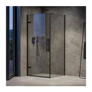 Ravak - Sprchový kút COOL 80x80 cm čierny 1xRK0066+1xRK0275 vyobraziť