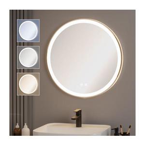 Brilagi-LED stmievateľné vyhrievané zrkadlo s podsvietením, hliníkový profil ALU PRO LED/18W/230V, priemer 60 cm, IP44, lesklý chróm FG-GM1110-18W-CHR vyobraziť