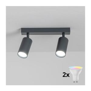 Brilagi - LED stmievateľné bodové svietidlo SELE 2xGU10/6, 5W/230V antracit BG1631+AI2296 vyobraziť