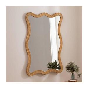 Atmosphera - Nástenné zrkadlo MAGGIE 100x70 cm s ratanovým rámom 210443 vyobraziť