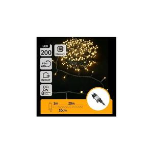 B.V. - LED Vonkajší vianočný reťaz 200xLED/6W/230V 20m IP44 teplá biela B10303ABNP vyobraziť