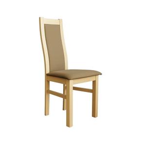 Femix Jedálenská stolička ZOE dub/hnedá 8590828090342 vyobraziť