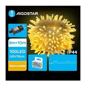 B.V. - LED Vonkajší vianočný reťaz 100xLED/8 funkcií 13m IP44 teplá biela B103031PN vyobraziť