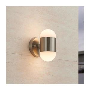 Eglo 75392 - LED vonkajšie nástenné svietidlo MEROLA 2xLED/3, 7W/230V IP44, matný chróm 75392 vyobraziť