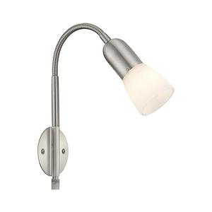 Globo 5453-1W - Bodové nástenné svietidlo CATHY 1xE14/40W/230V vyobraziť