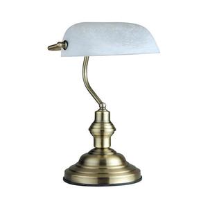 Globo 2492 - Stolná lampa 1xE27/60W biela vyobraziť