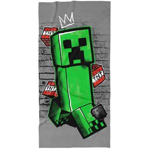 Carbotex Detská osuška Minecraft Creep King, 70 x 140 cm vyobraziť