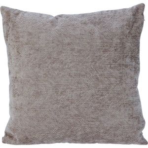Vankúšik Chenille Greige, 45 x 45 cm vyobraziť
