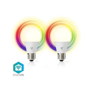 SmartLife klasik, Wi-Fi, E27, 806 lm, 9 W, RGB Teplá studená biela, 2ks WIFILRC20E27 vyobraziť