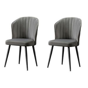 Súprava jedálenských stoličiek Rubi Grey, 2 ks vyobraziť