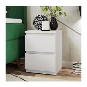 MIRJAN 24 Nočný stolík MALWA 40x40 cm matná biela vyobraziť