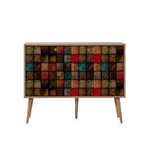 Skrinka Mega Cubes Sonoma Oak vyobraziť