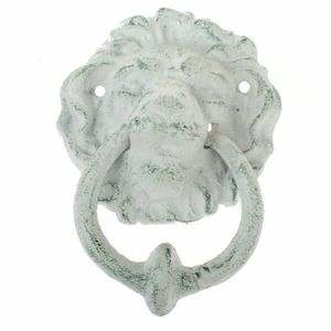 Liatinové klopadlo Lion biela, 20 x 27 cm vyobraziť