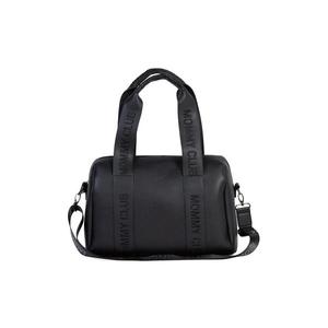 Childhome taška Mommy Club Signature Vegan Leather Black vyobraziť