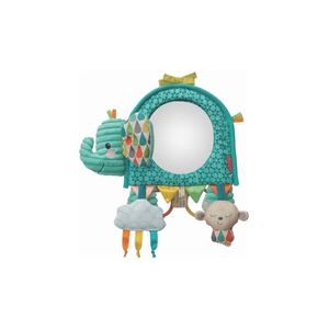 Infantino závesný pultík s aktivitami a zrkadlom Slon tyrkysová vyobraziť