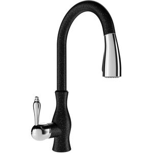 MEXEN MEXEN - Savita drezová batéria, čierna melír 672601-76 vyobraziť