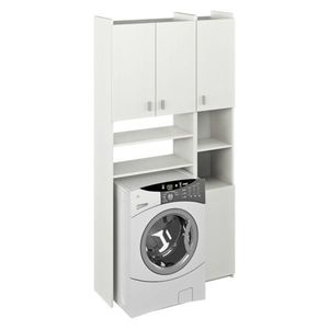 Skrinka nad práčku MIRALI, biela vyobraziť