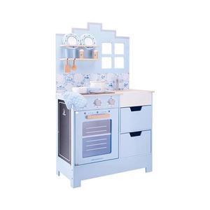 New Classic Toys Drevená romantická kuchynka svetlomodrá vyobraziť