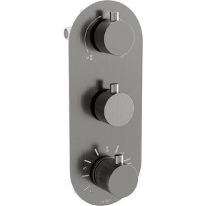 MEXEN - Kai termostatická batérie sprcha / vaňa 3-output grafit 77603-66 vyobraziť