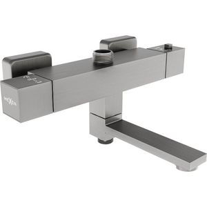 MEXEN - Cube batéria termostatická vaňová/ sprchová grafit 77910-66 vyobraziť