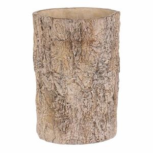 Kvetináč imitácia drevenej kôry, 18 x 18 x 26 cm, betón, 18 cm vyobraziť