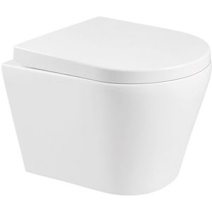 MEXEN/S - Rico Závesná WC misa Rimless vrátane sedátka s slow, Duroplast, biela 30720200 vyobraziť