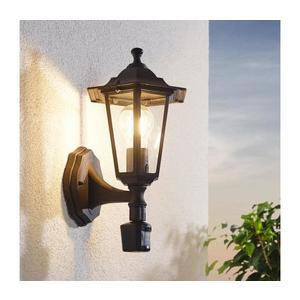 EGLO 22469 - Vonkajšie nástenné svietidlo so senzorom LATERNA 1xE27/60W čierna 22469 vyobraziť