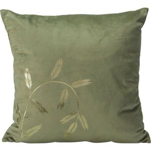 Vankúšik Leaves zelená, 45 x 45 cm vyobraziť