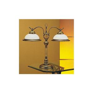 Jupiter 17 - OG2 - Stolná lampa OPÁL 2xE27/60W/230V 17 vyobraziť