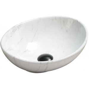 MEXEN - ELZA umývadlo na dosku 40x33 cm biely kameň 21014092 vyobraziť