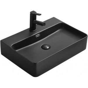 MEXEN - Lara umývadlo na dosku 60x42 cm čierna matná 21166085 vyobraziť