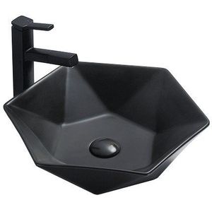 MEXEN - Mery umývadlo na dosku 48x41 cm čierna matná 21984885 vyobraziť