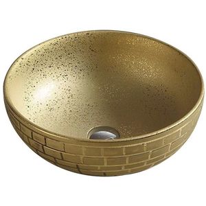 MEXEN - Brian umývadlo na dosku 40x40 cm zlato 22064052 vyobraziť
