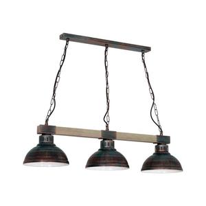 Luster na reťazi HAKON 3xE27/60W/230V patina 9058 vyobraziť