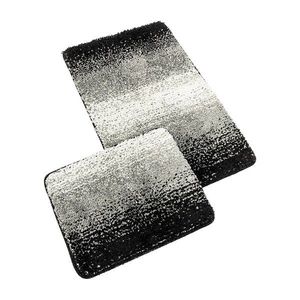 Bellatex Sada Kúpeľňových predložiek bez výkroja BANYSILVER čierna, 60 x 100, 60 x 50 cm vyobraziť