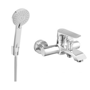 MEXEN/S - Pecos R40 vaňová batéria so sprchovou súpravou, chróm 7273R40-00 vyobraziť