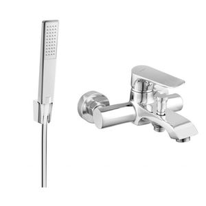 MEXEN/S - Pecos R72 vaňová batéria so sprchovou súpravou, chróm 7273R72-00 vyobraziť
