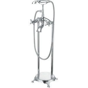 MEXEN - Retro volněstojící vaňová baterie chróm 75933-00 vyobraziť