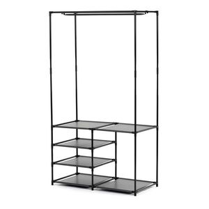 Stojan na oblečenie GD-172 BK, kov, čierna vyobraziť