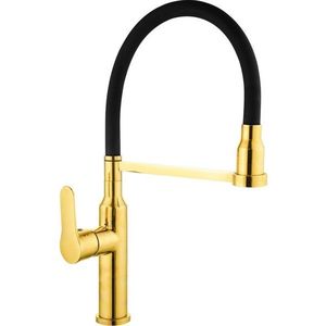 MEXEN MEXEN - Edna Drezová batéria, zlatá / čierna 672900-57 vyobraziť