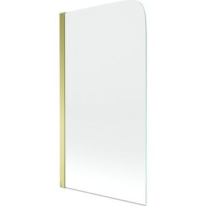 MEXEN - Felix 1křídlá vaňová zástena 70 x 140, transparent, zlatá 890-070-001-50-00 vyobraziť