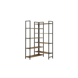 Regál Edra Black and Atlantic Pine vyobraziť