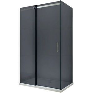 MEXEN/S - OMEGA sprchovací kút 150x90, grafit, chróm 825-150-090-01-40 vyobraziť