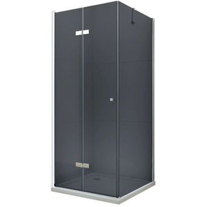 MEXEN/S - LIMA sprchovací kút 90x70, grafit, chróm 856-090-070-01-40 vyobraziť